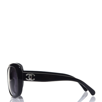 Chanel Acetate CC Sunglasses 5183 Black 3 of 8