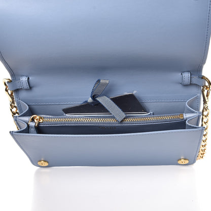 Prada Straw Embroidered Small Shoulder Bag Naturale Astrale 7 of 7