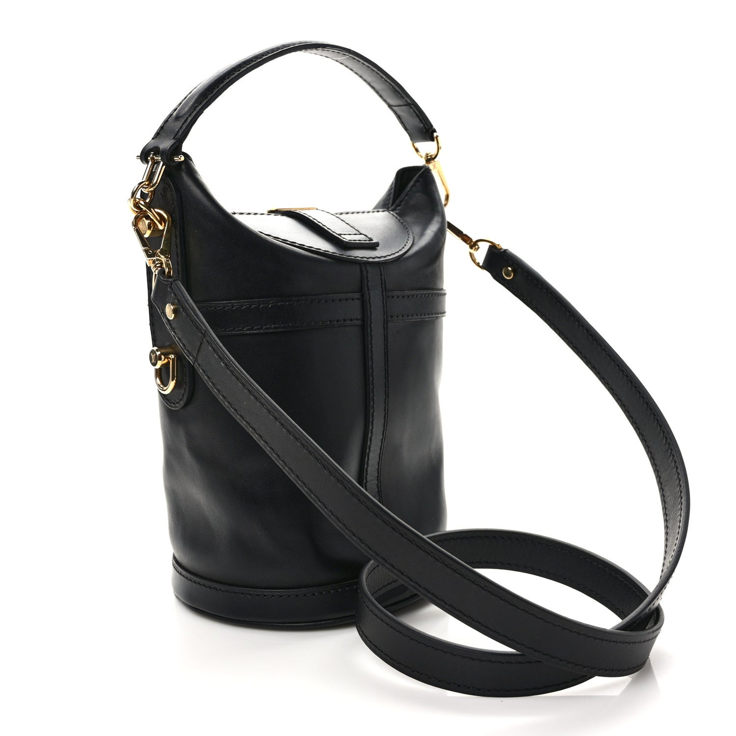 Calfskin Duffle Bag Black