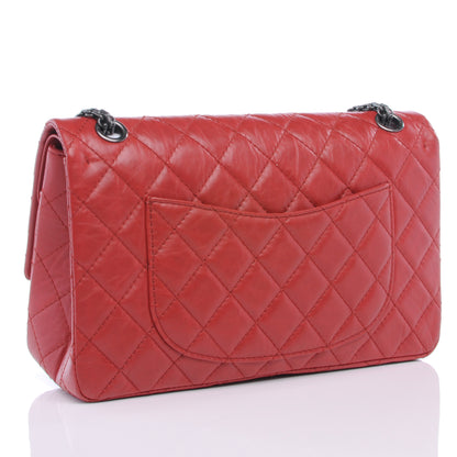 Chanel Aged Calfskin 2.55 Reissue 226 Flap Red 3 of 8