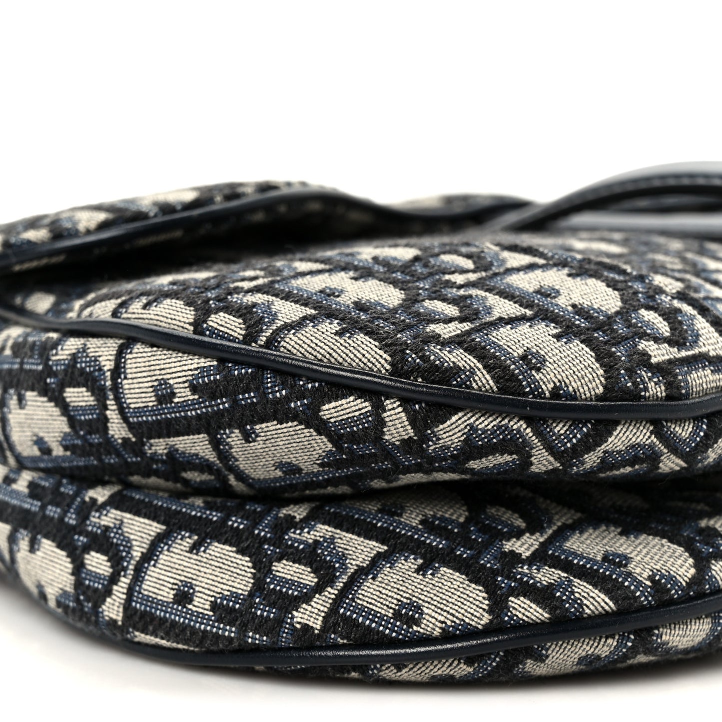Oblique Saddle Bag Blue