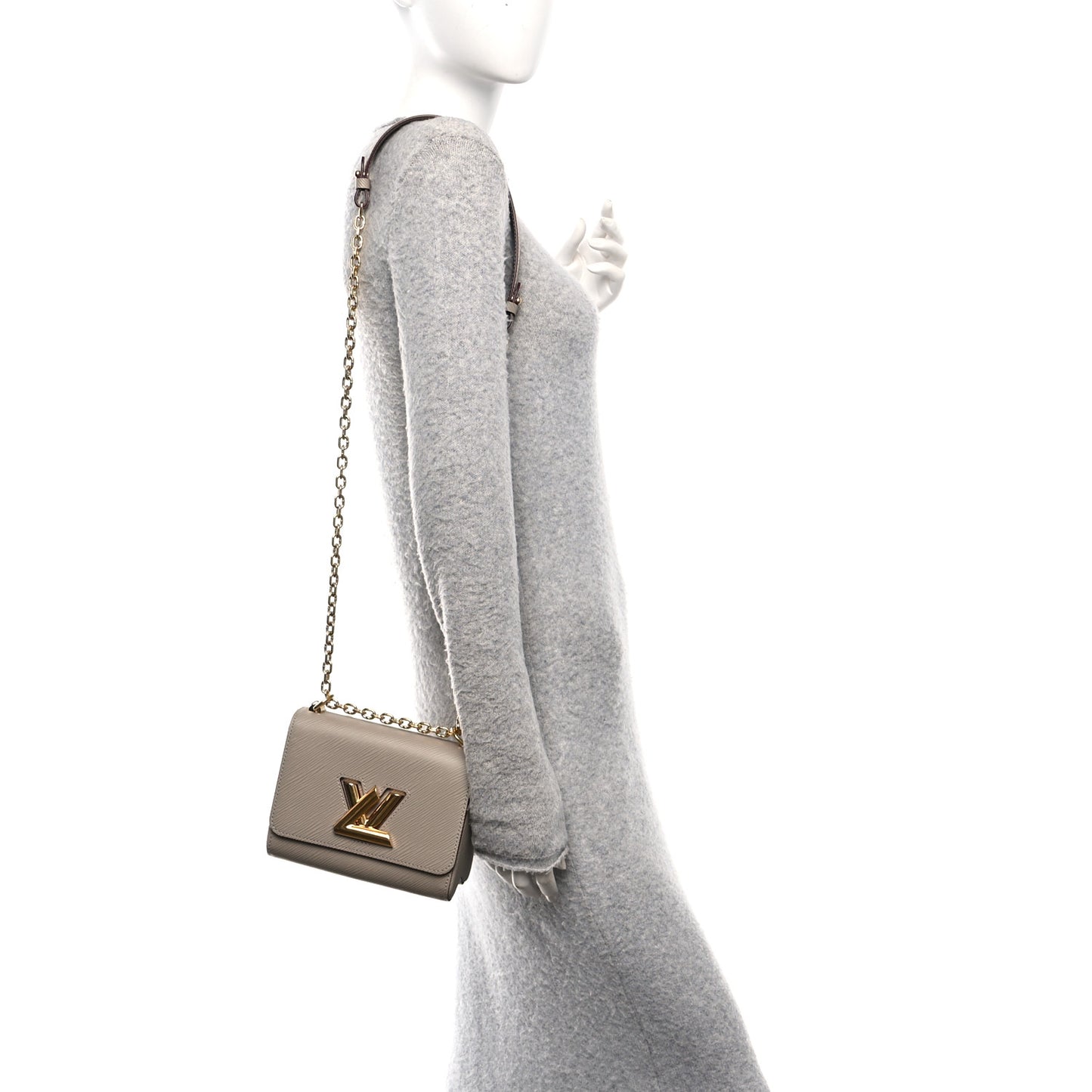 Epi Twist Shoulder Bag PM Galet