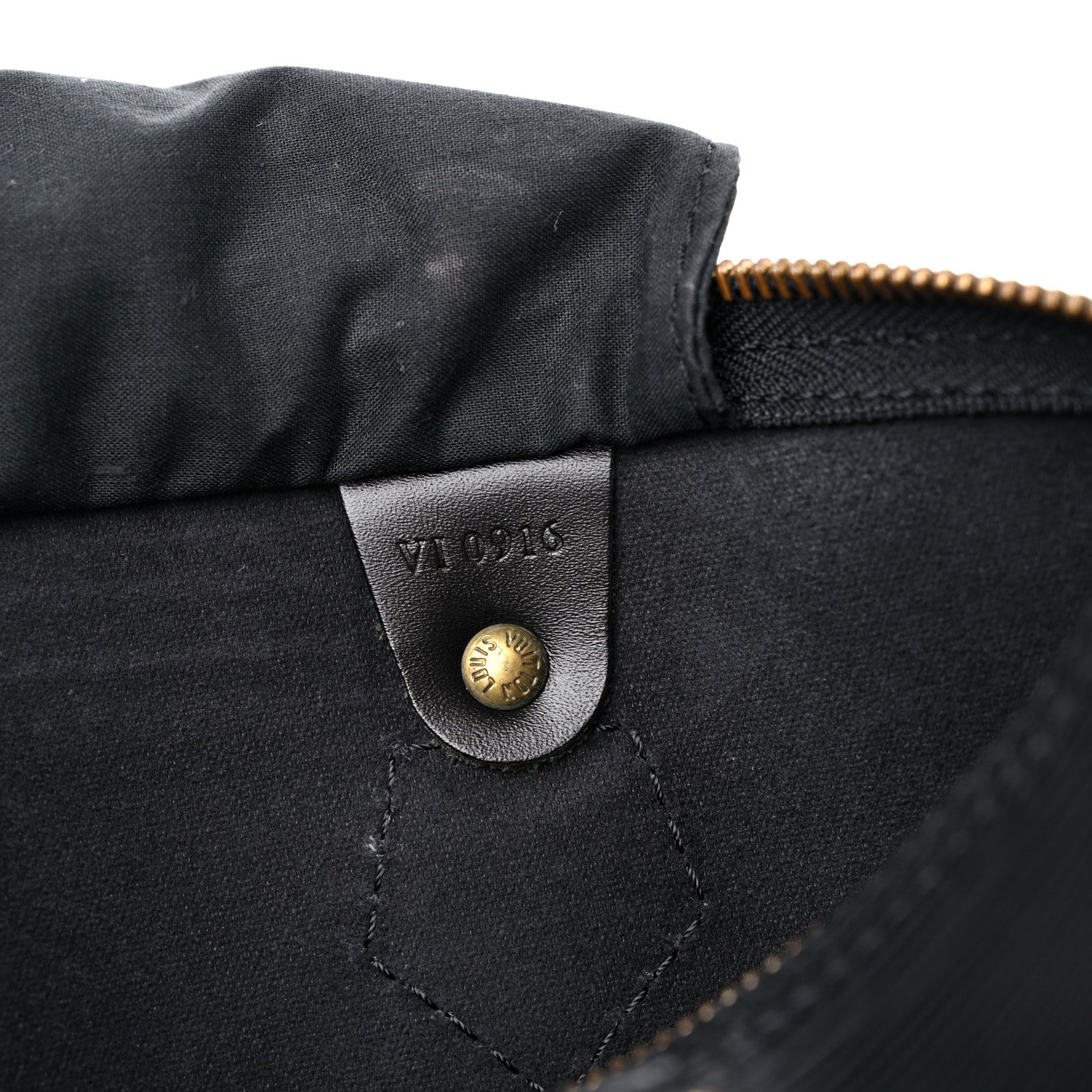 Louis Vuitton Epi Speedy 30 Black 6 of 16