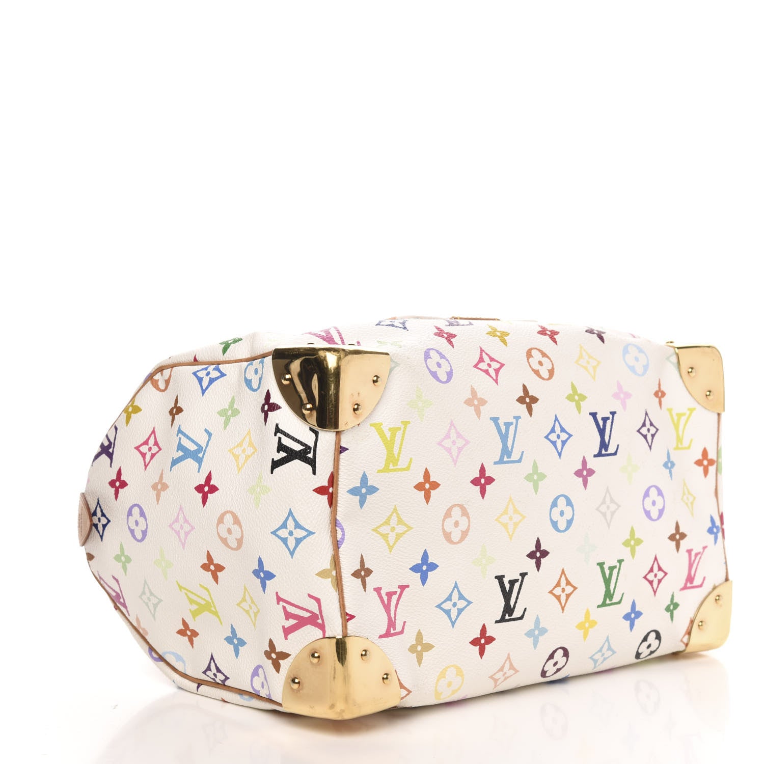 Louis Vuitton Monogram Multicolor Speedy 30 White 4 of 11