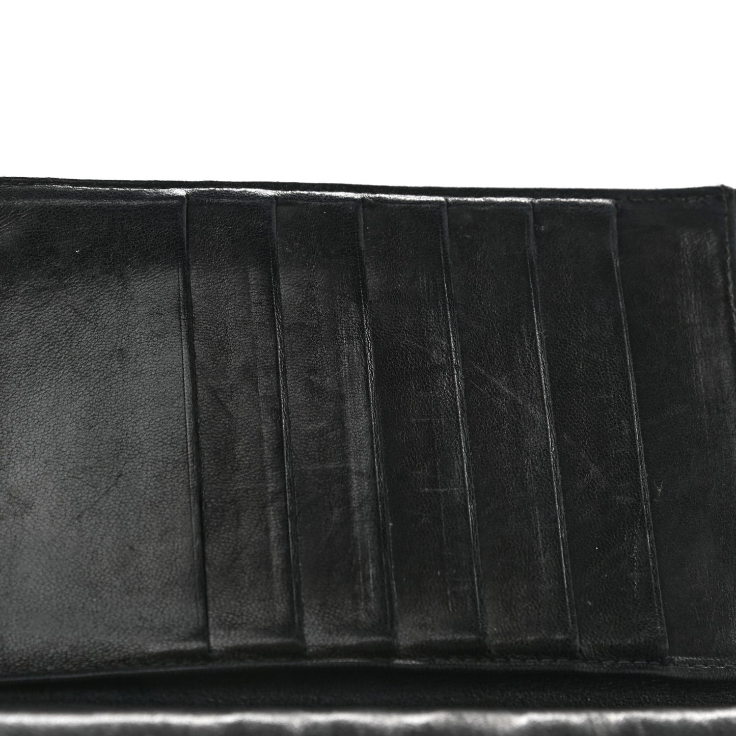 Caviar Timeless CC French Wallet Black