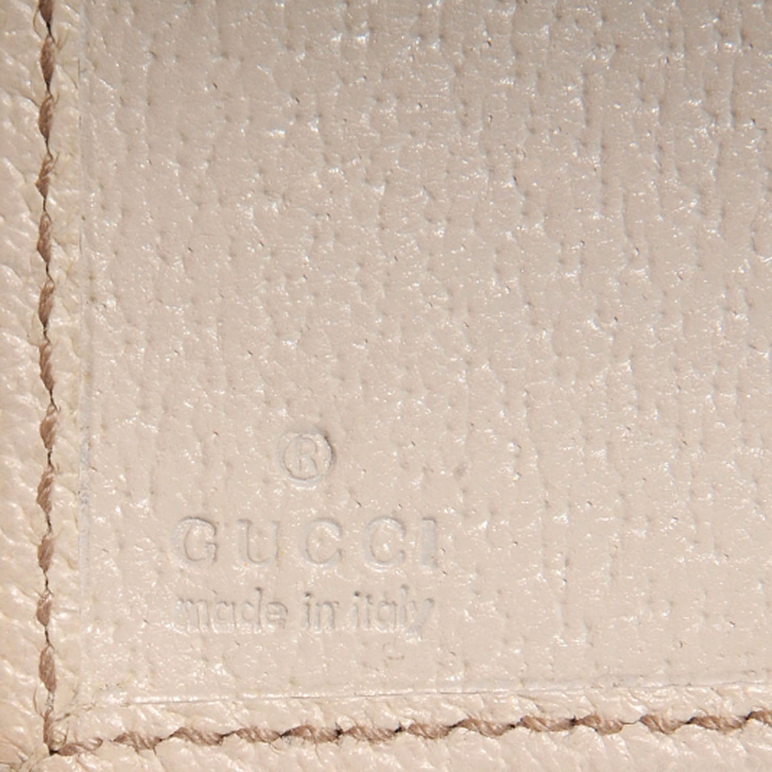 Gucci Monogram Buckle Continental Wallet Off White 6 of 8