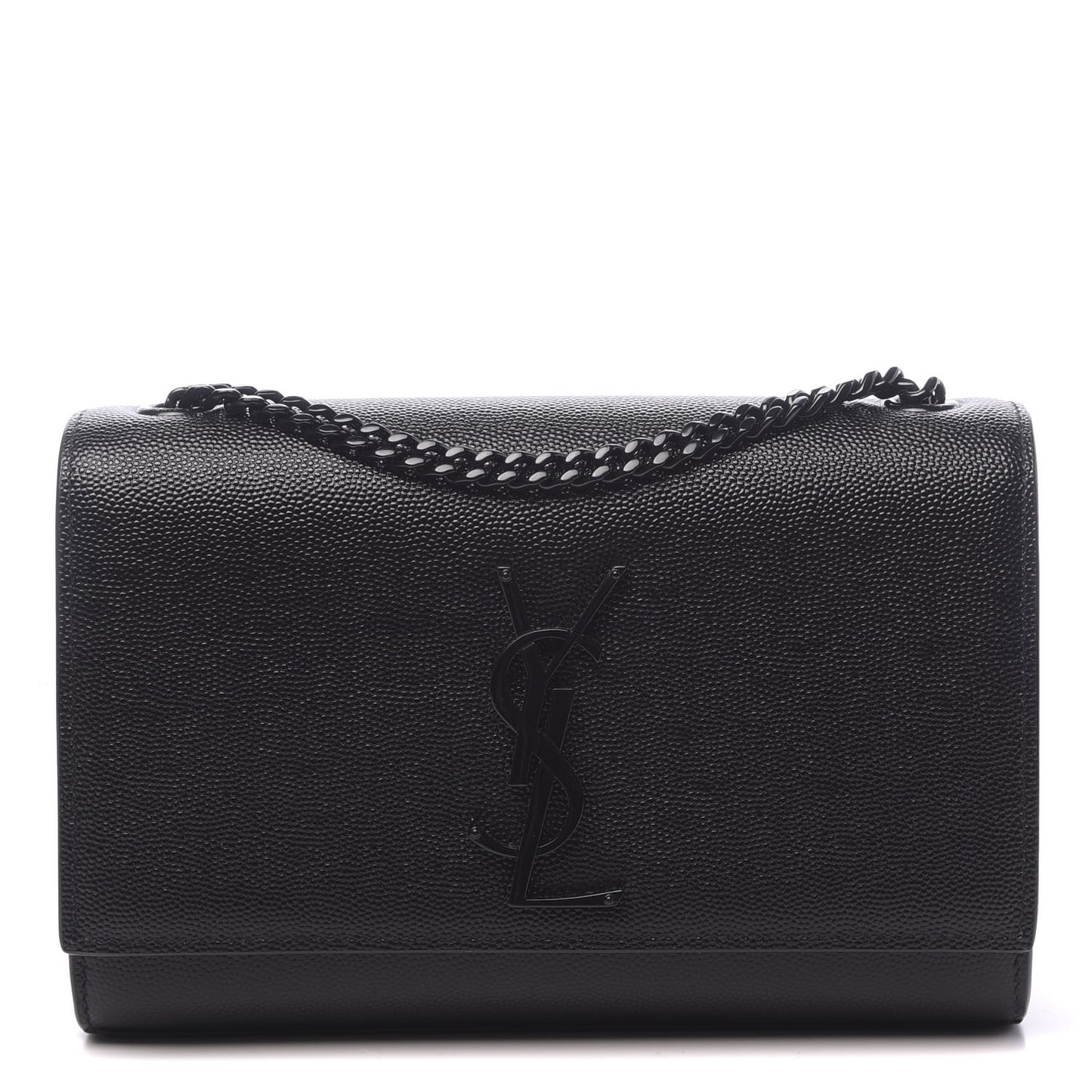 Grain De Poudre Small Monogram Kate Satchel Black