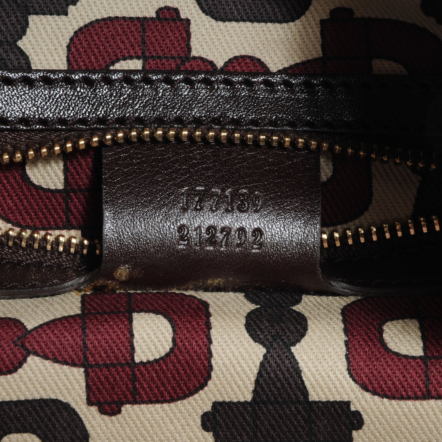 Guccissima GG Medium Indy Bag Brown