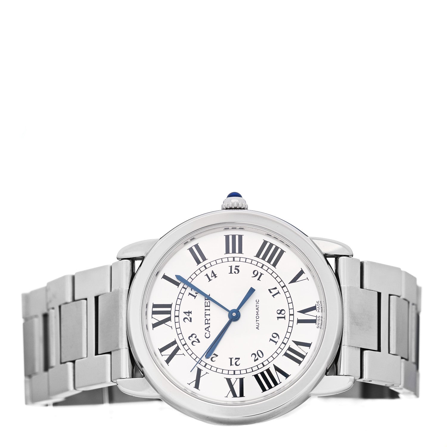 Cartier Stainless Steel 36mm Ronde Solo Automatic Watch 4 of 8