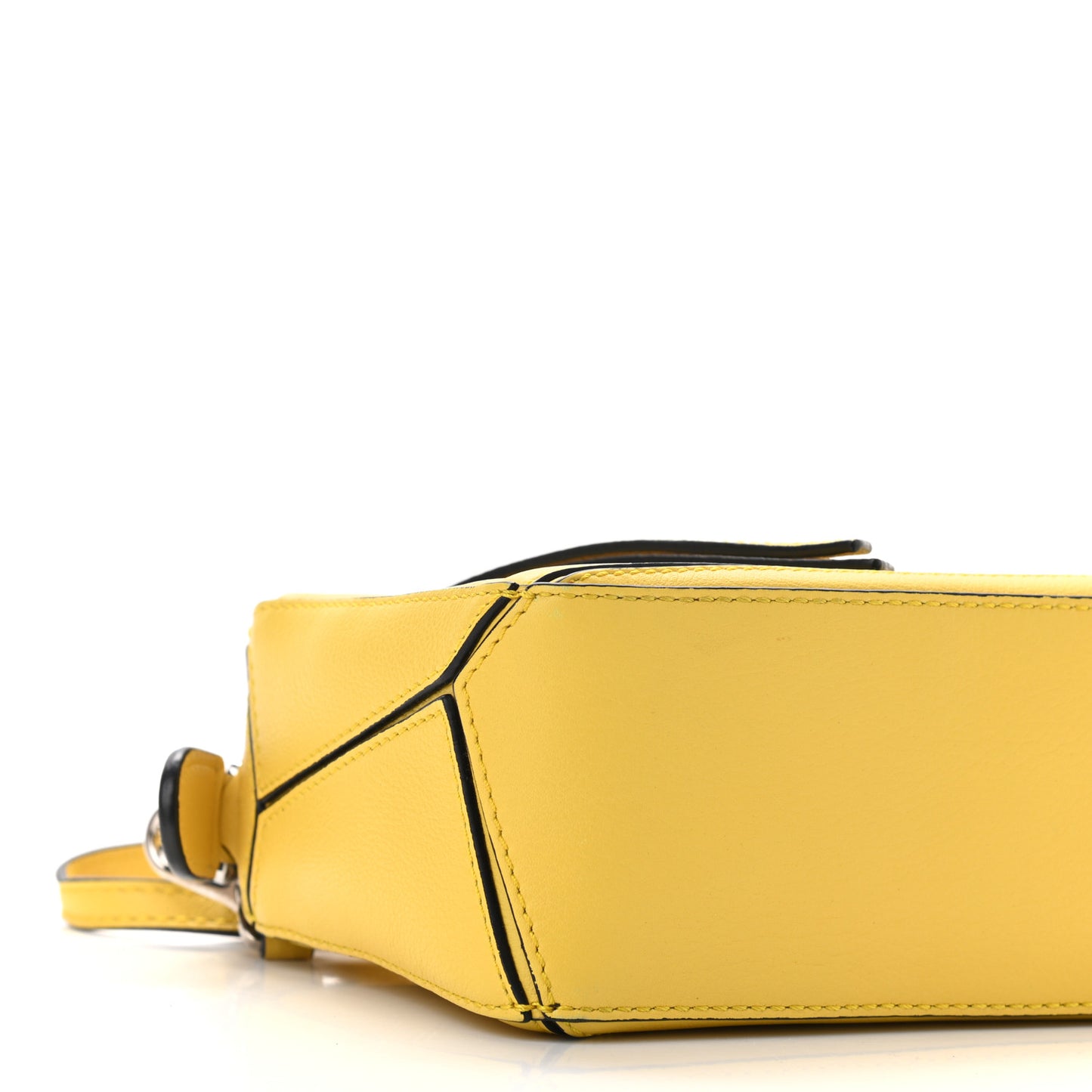 Calfskin Mini Puzzle Bag Yellow