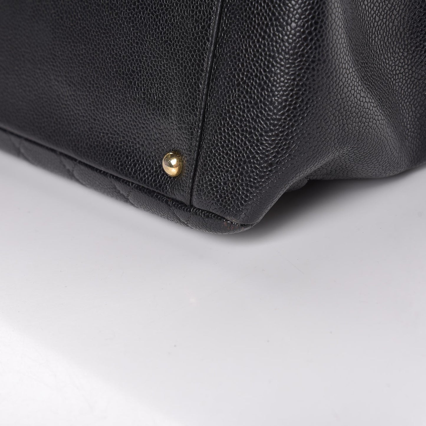 Caviar Quilted Grand Timeless Tote GTT Black