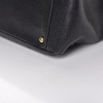 Chanel Caviar Quilted Grand Timeless Tote GTT Black 18 of 22