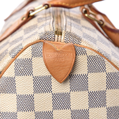 Louis Vuitton Damier Azur Speedy 30 6 of 29