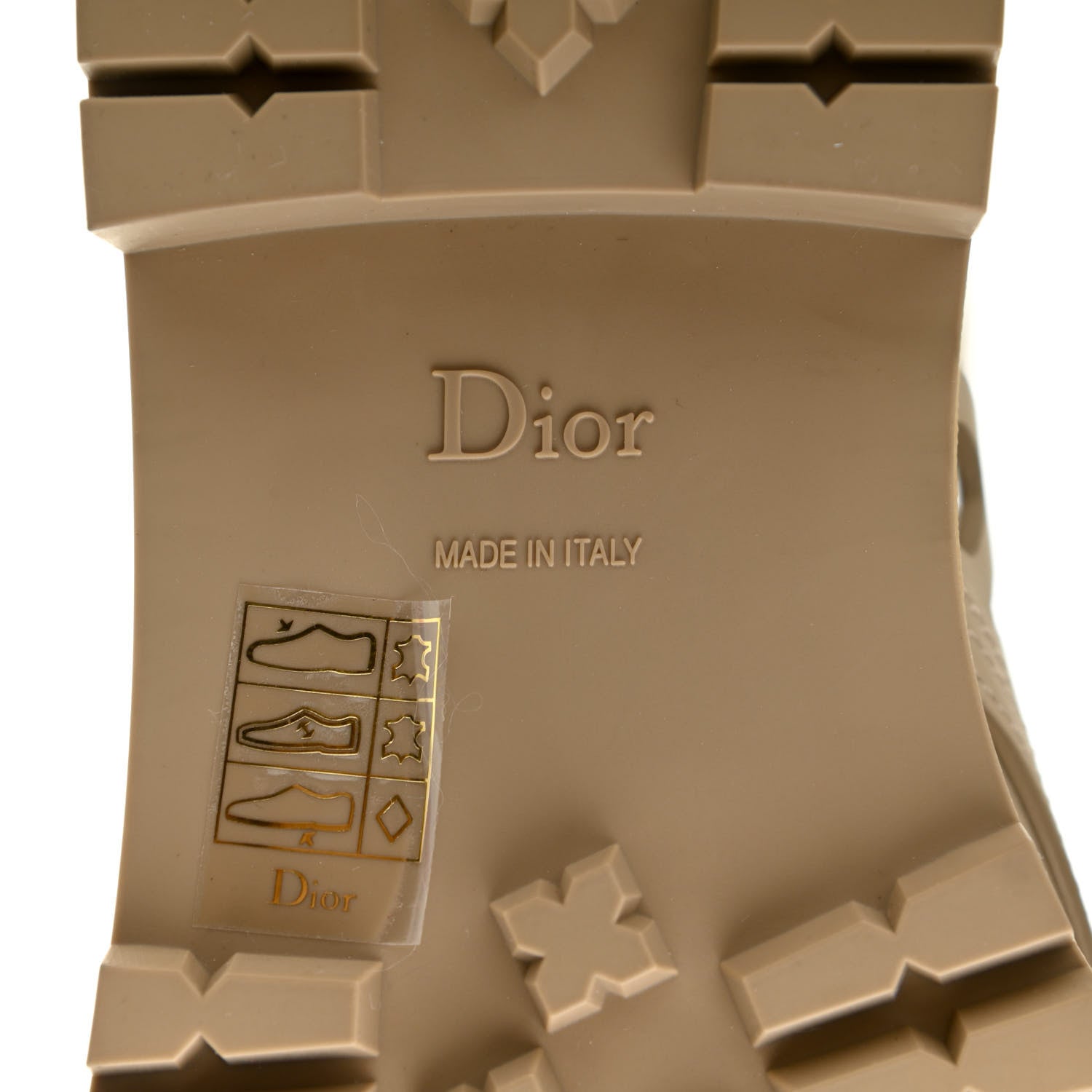 Christian Dior Matte Calfskin Womens D-Trap 30mm Tall Boots 39 Corde 7 of 9
