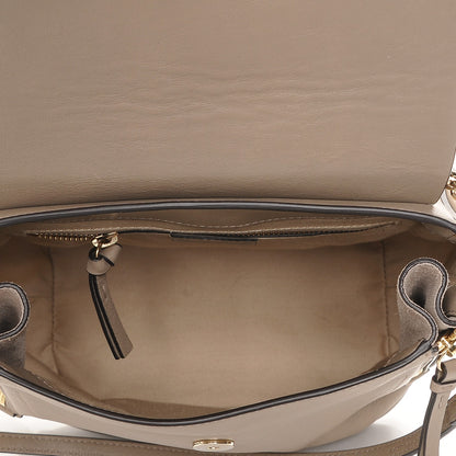 Chloe Suede Calfskin Medium Faye Backpack Motty Grey 4 of 6