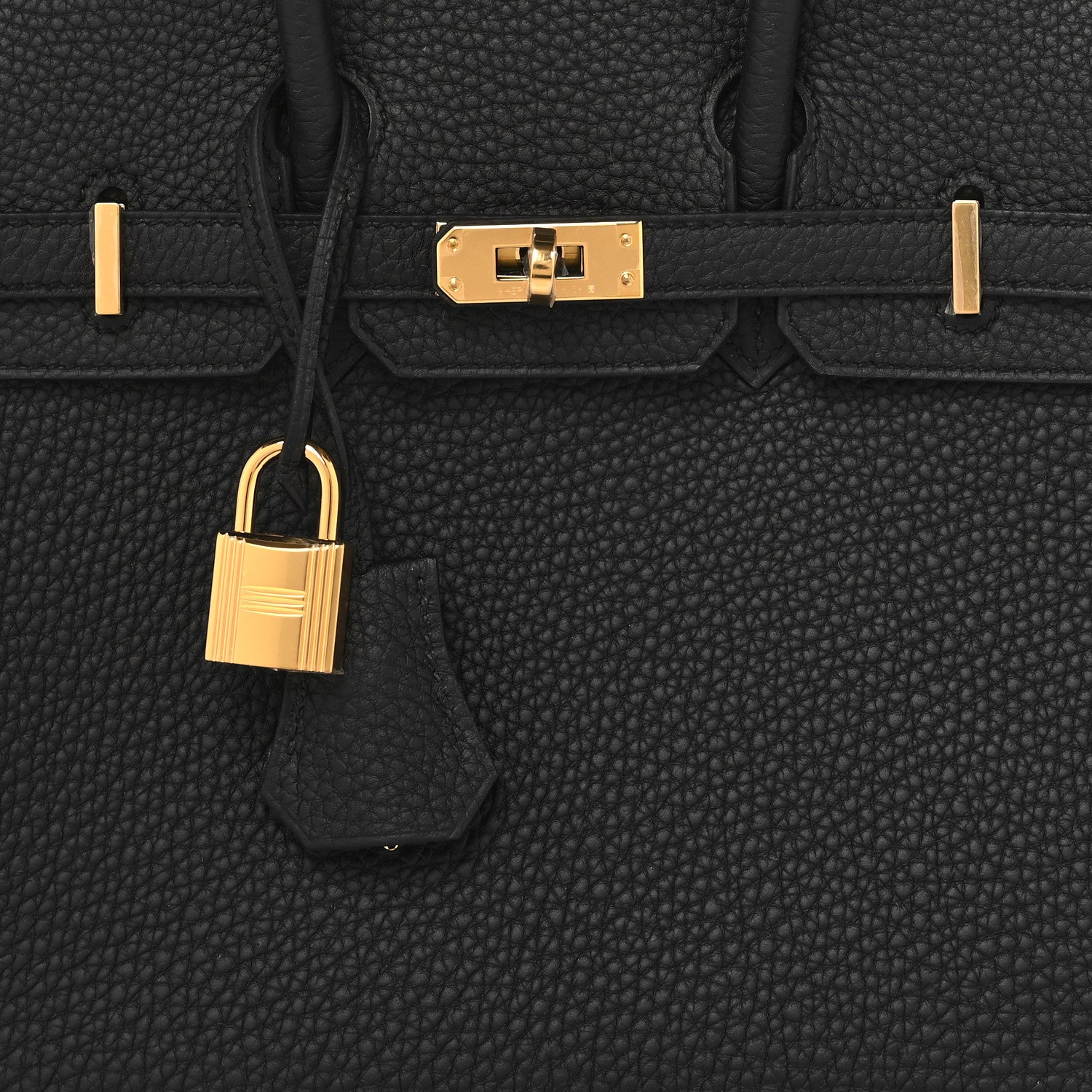 Hermes Togo Birkin 25 Black 8 of 13