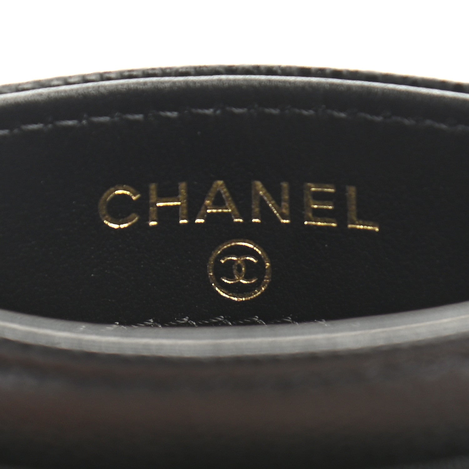 Chanel Caviar Quilted Crystal Card Holder Black 6 of 9