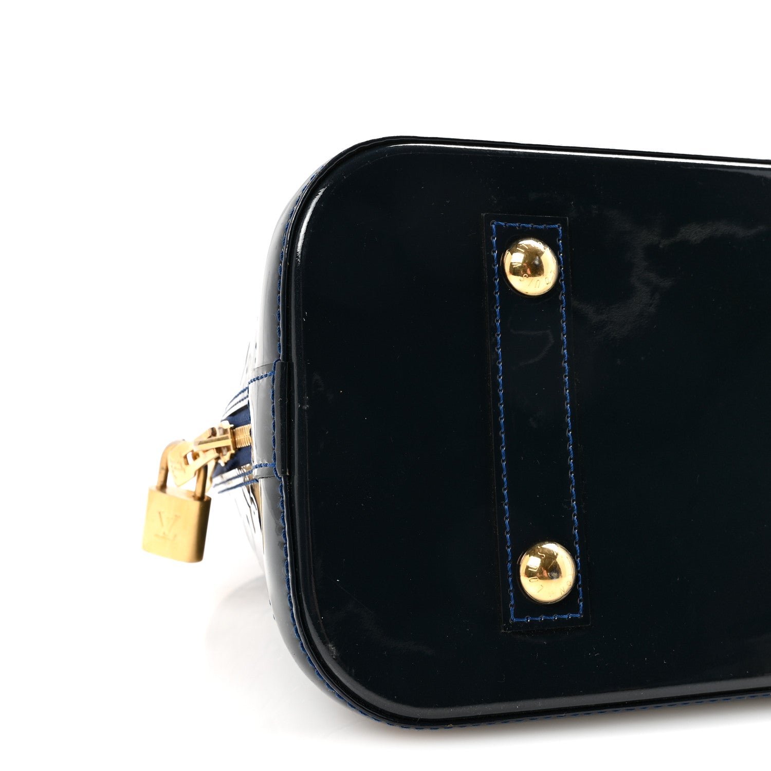 Louis Vuitton Vernis Alma PM Blue Infini 8 of 9
