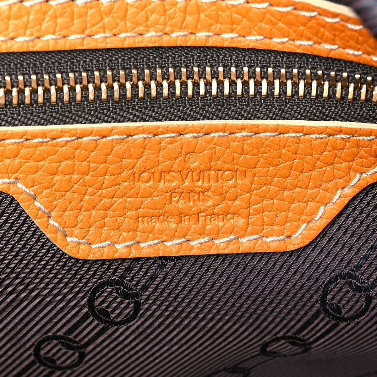 Louis Vuitton Tobago Calfskin Carryall Yellow 6 of 16