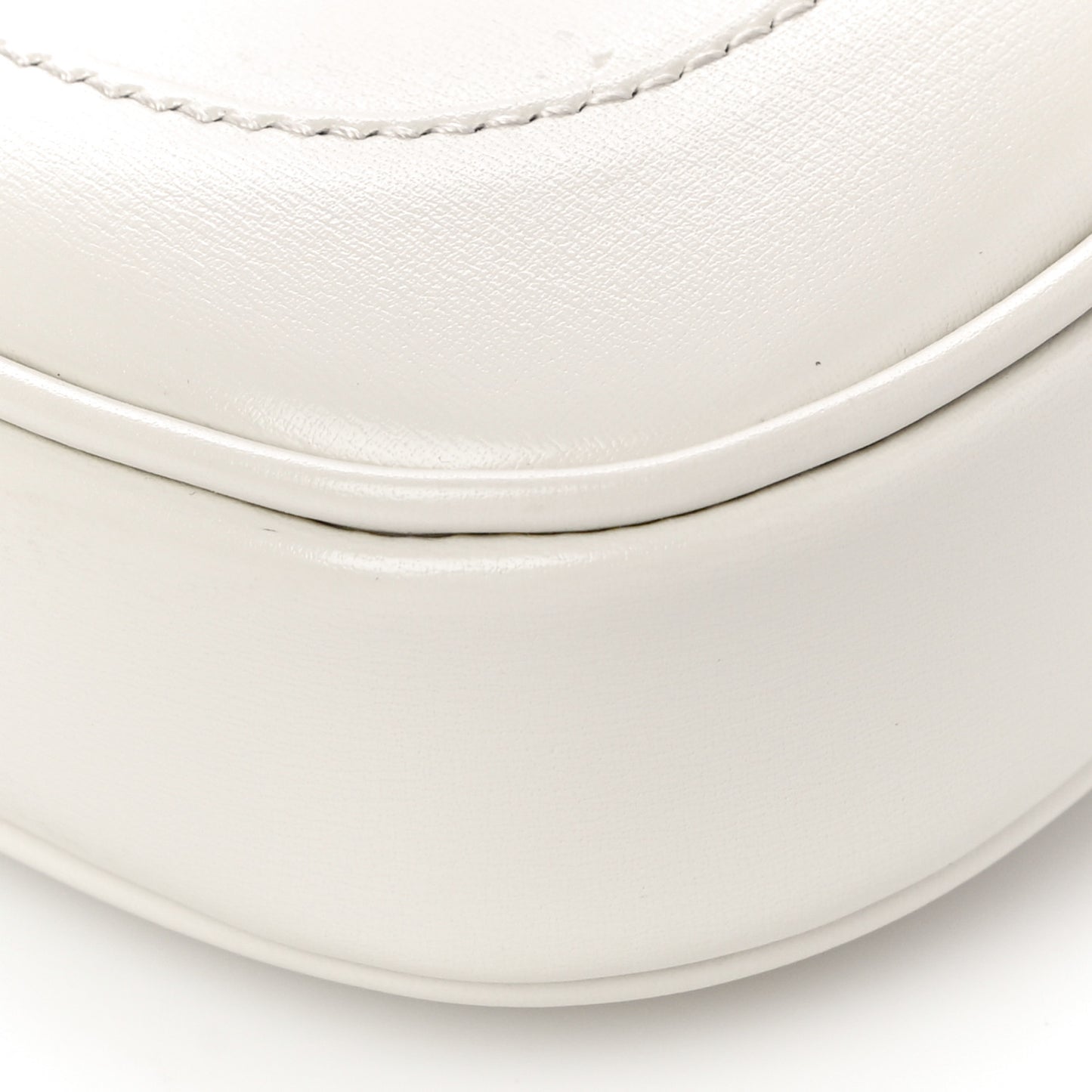 Boarded Dyana Lux Calfskin Mini Jackie 1961 Hobo Mystic White