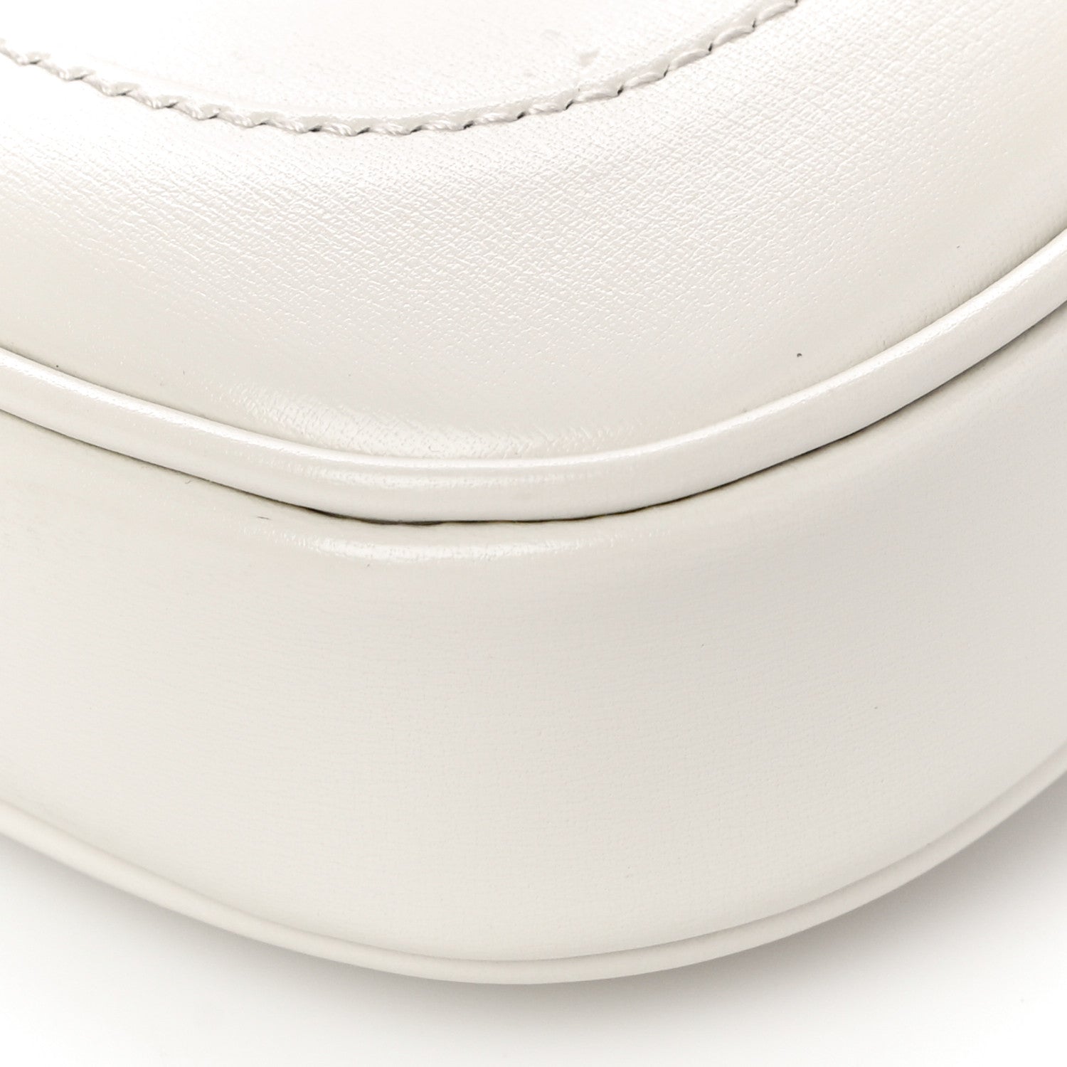 Gucci Boarded Dyana Lux Calfskin Mini Jackie 1961 Hobo Mystic White 9 of 10
