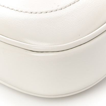 Gucci Boarded Dyana Lux Calfskin Mini Jackie 1961 Hobo Mystic White 9 of 10