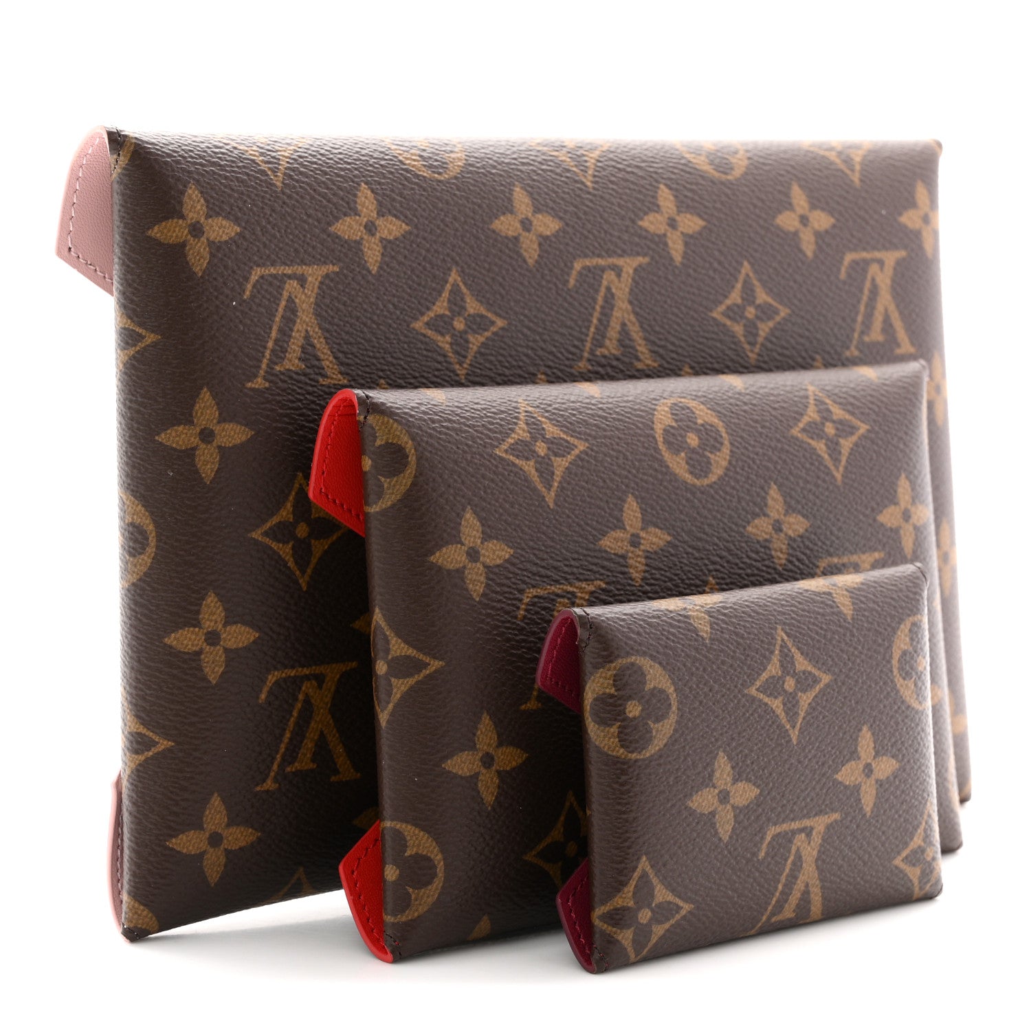 Louis Vuitton Monogram Kirigami Pochette Set 3 of 9