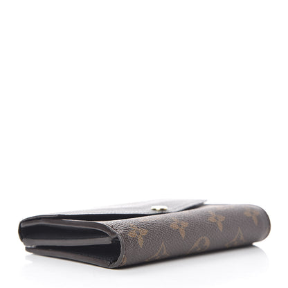 Louis Vuitton Monogram Pallas Compact Wallet Black 4 of 9