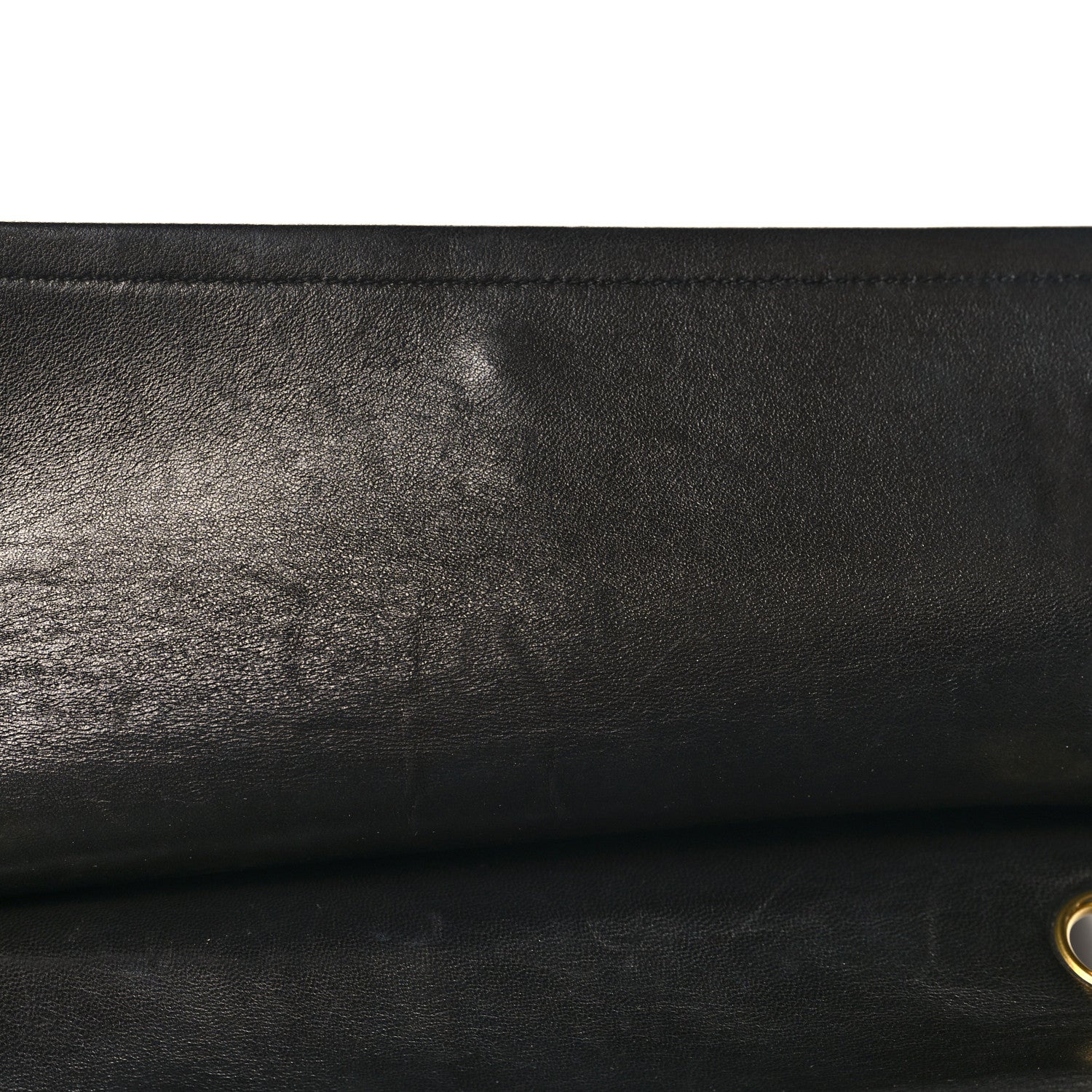 Chanel Lambskin Quilted Medium Double Flap Black 11 of 11