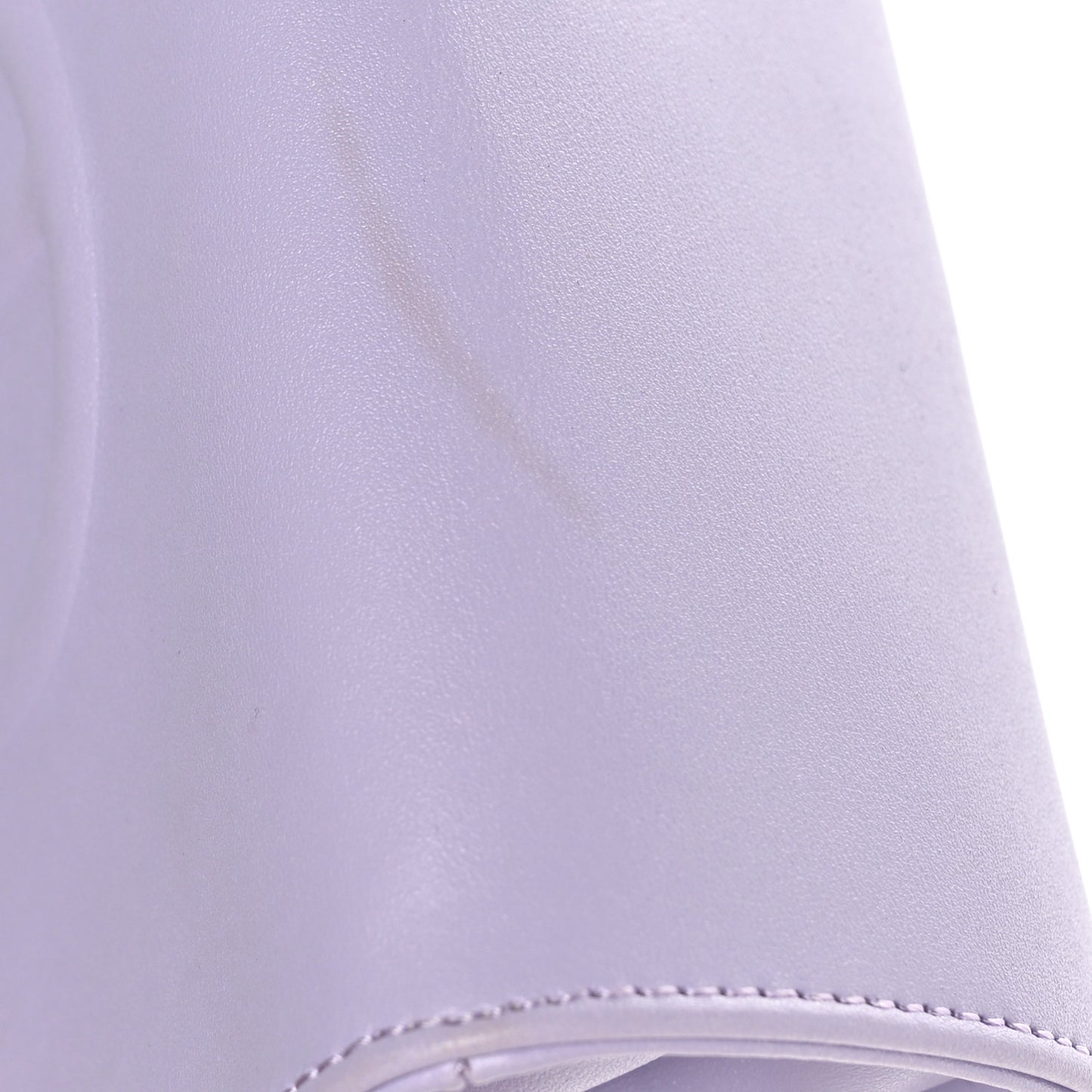 Vegan Leather Small Shopping Bag Lavender