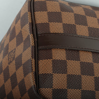 Louis Vuitton Damier Ebene Speedy Bandouliere 25 6 of 9