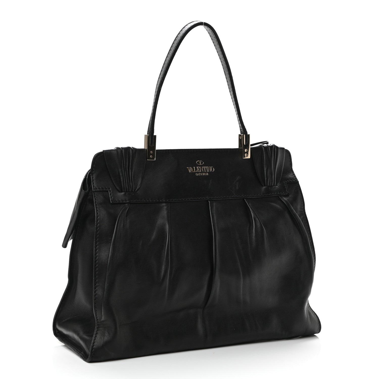 Valentino Garavani Nappa Bow Tote Black 3 of 12