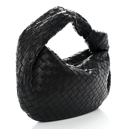Bottega Veneta Nappa Intrecciato Teen Jodie Hobo Black 4 of 10