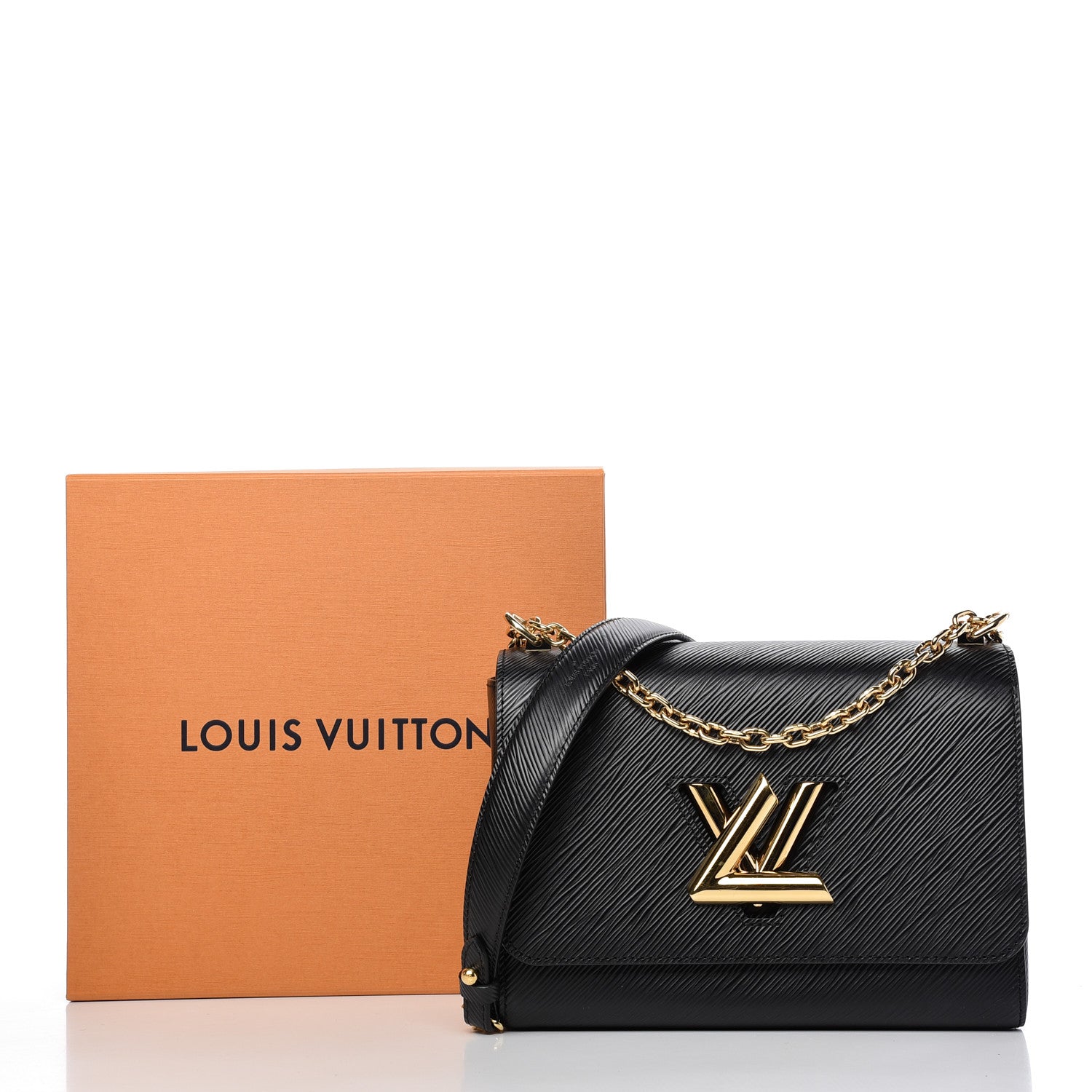 Louis Vuitton Epi Twist Shoulder Bag MM Black 9 of 9
