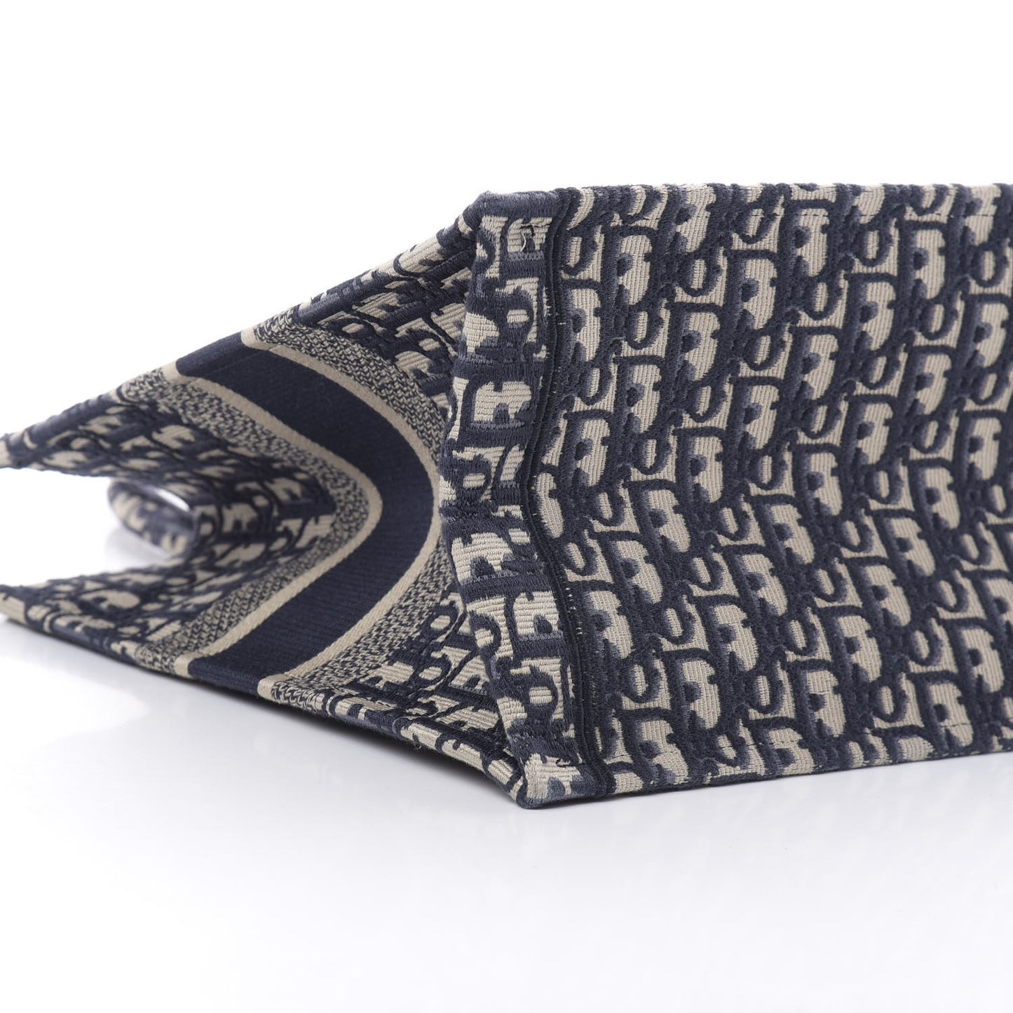 Oblique Medium Book Tote Blue Multicolor