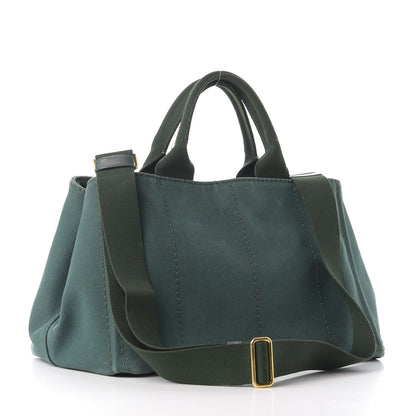 Prada Canapa Logo Tote Oleandro 2 of 9