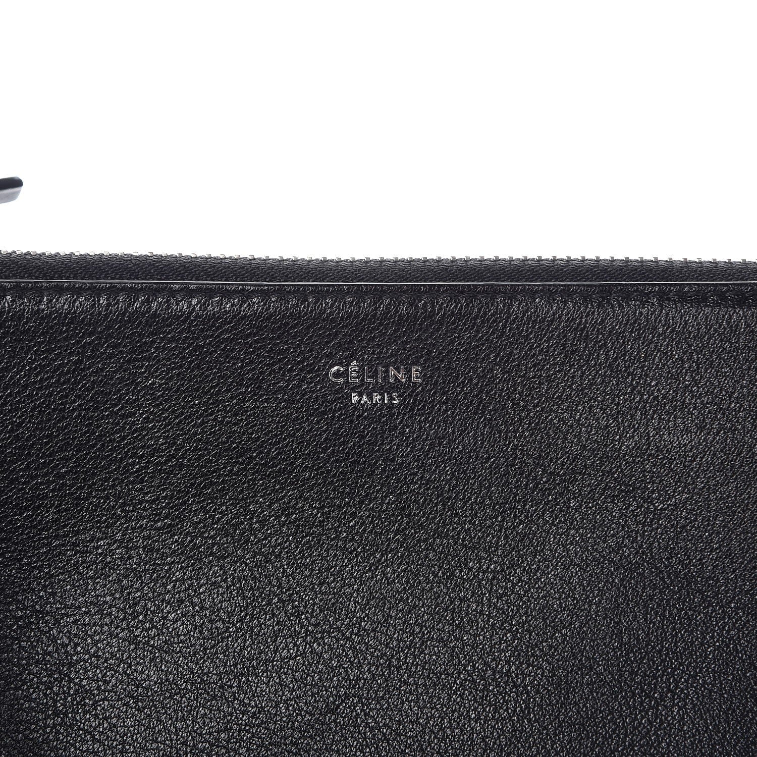 Celine Lambskin Small Trio Crossbody Bag Black 8 of 11