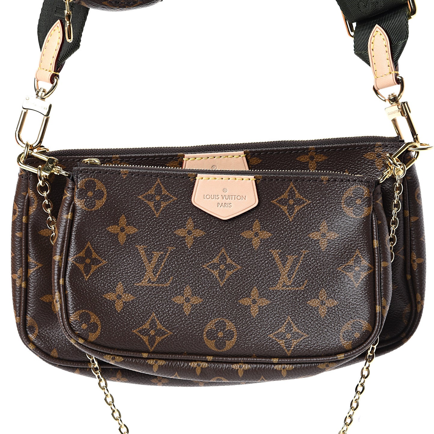 Monogram Multi Pochette Accessories Kaki