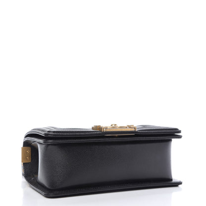 Chanel Caviar Quilted Small Boy Flap Black 4 of 11