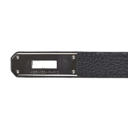 Hermes Vache Liegee Kelly Sellier 32 Black 29 of 34