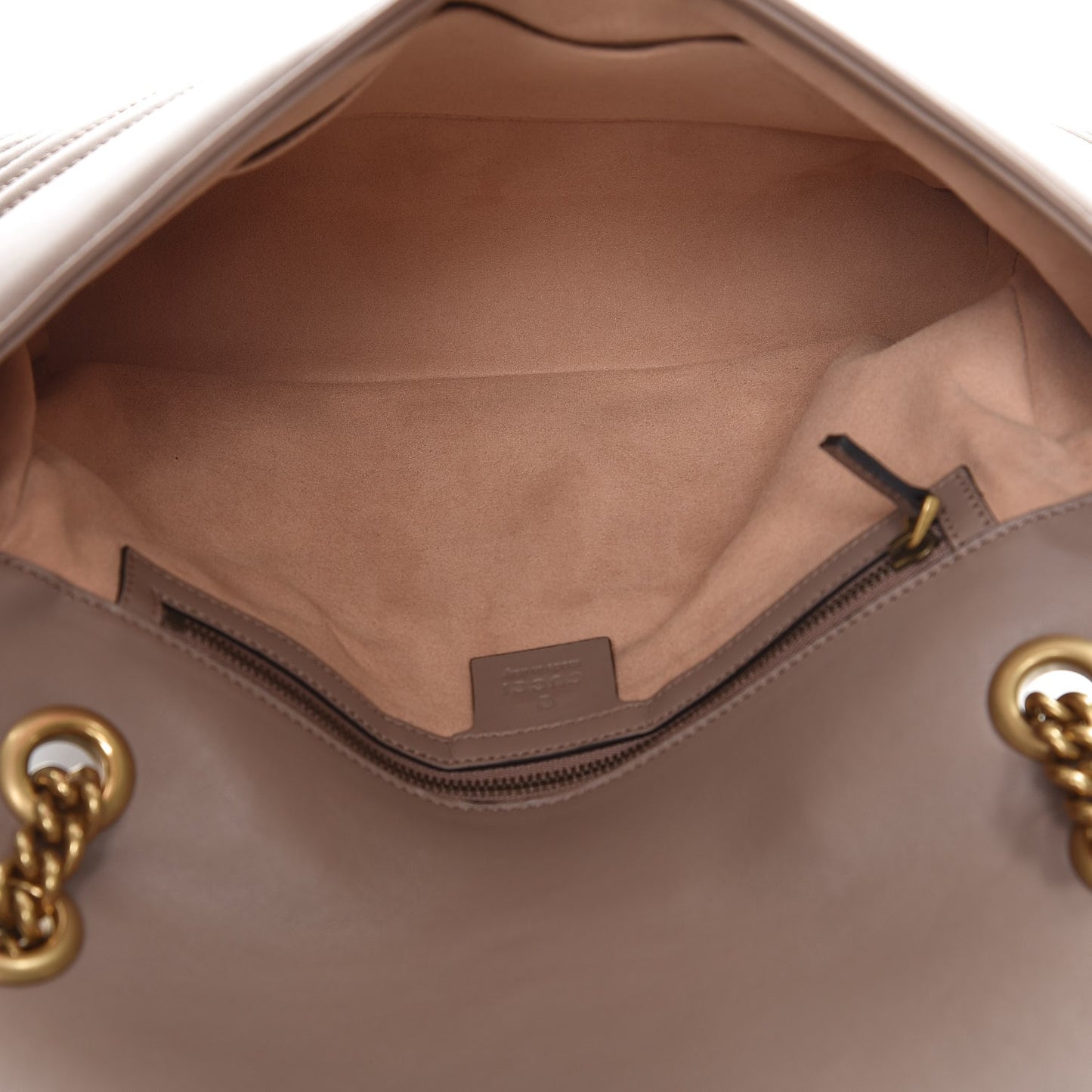 Calfskin Matelasse Medium GG Marmont Shoulder Bag Porcelain Rose