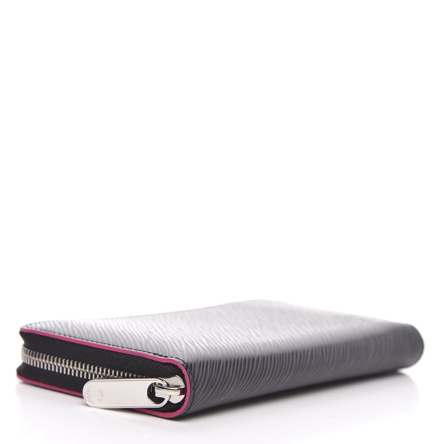 Louis Vuitton Epi Zippy Wallet Black Hot Pink 4 of 8