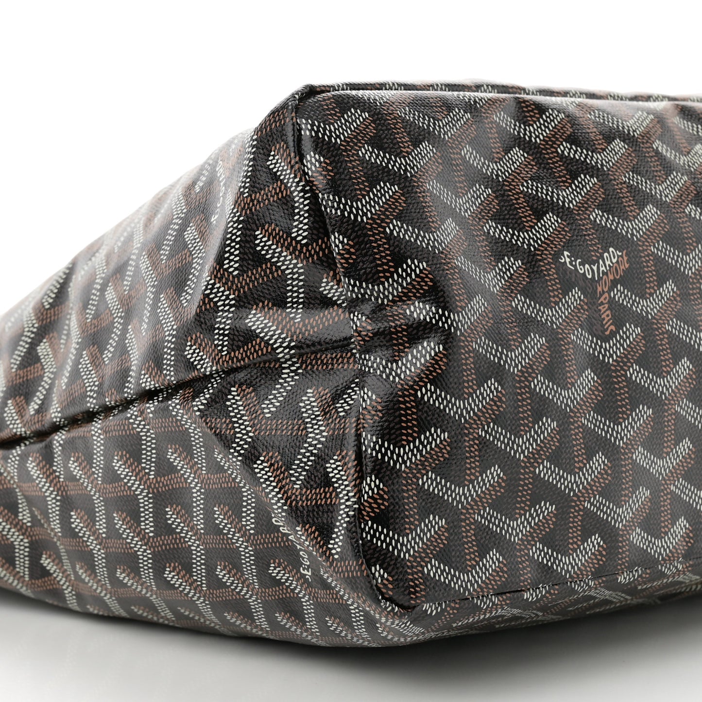 Goyardine Boheme Hobo Black Gold