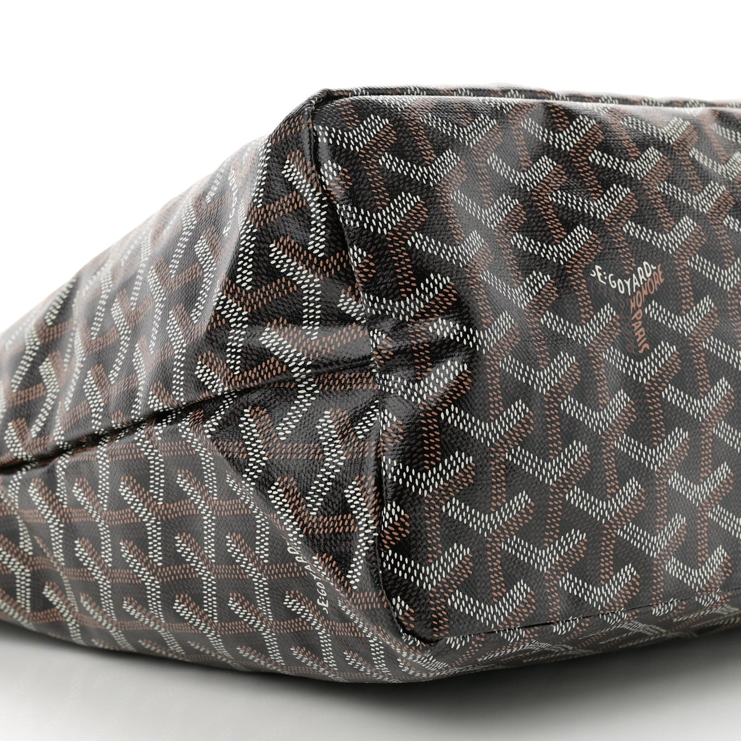 Goyard Goyardine Boheme Hobo Black Gold 9 of 11