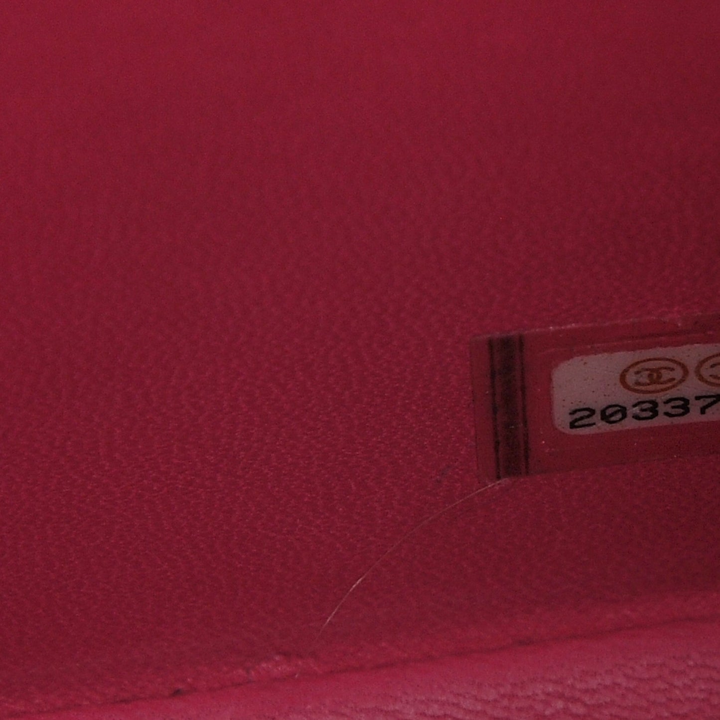 Python Quilted Drawstring Bag Pink