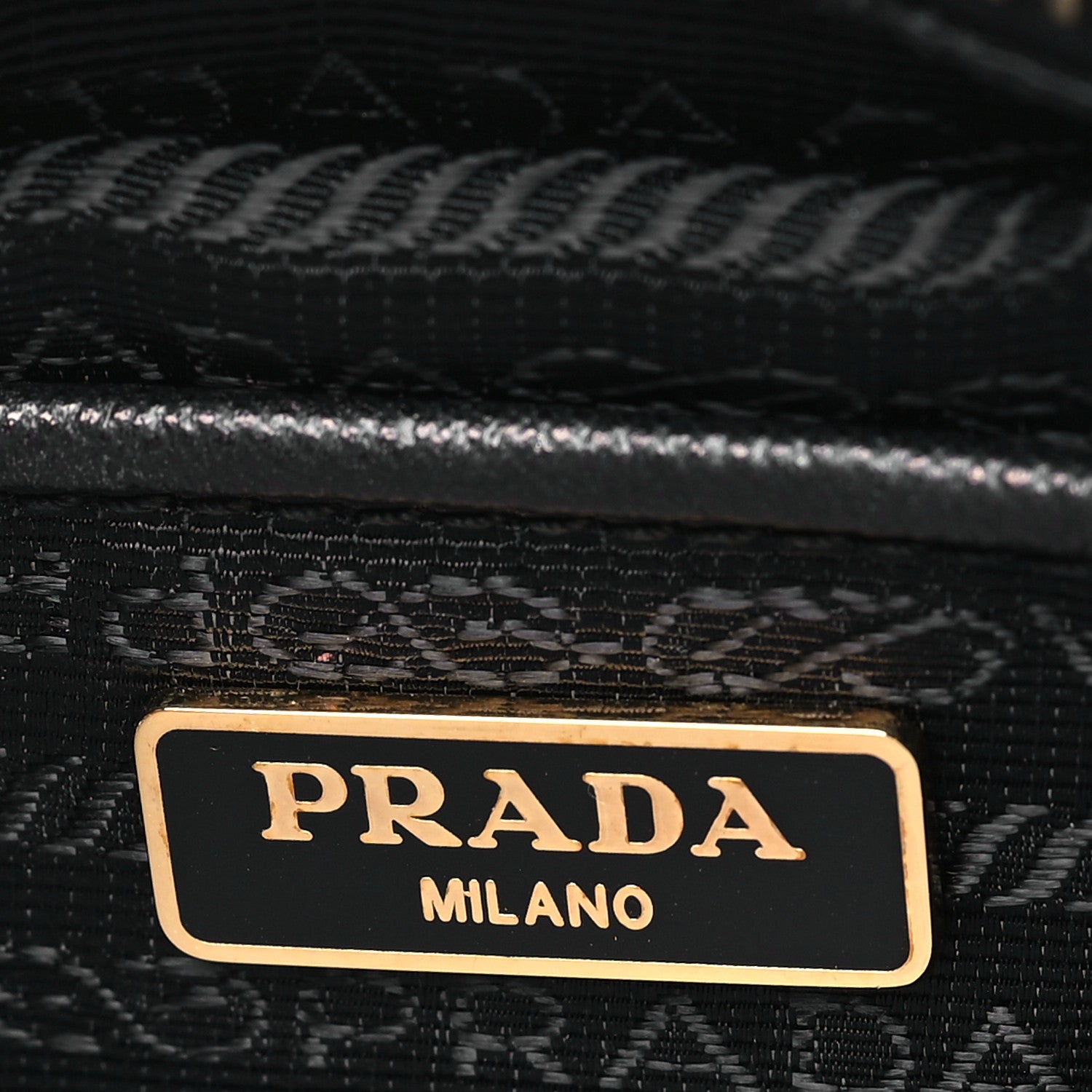 Prada Tessuto Nylon Bow Camera Bag Black 6 of 10