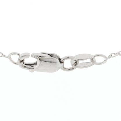 Roberto Coin 18K White Gold Diamond .24ct Diamonds by the Inch Pendant Necklace 4 of 6