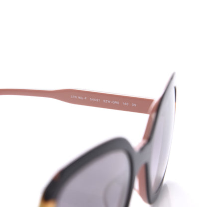 Prada Round Sunglasses SPR 16U Black Tortoise Shell 5 of 7