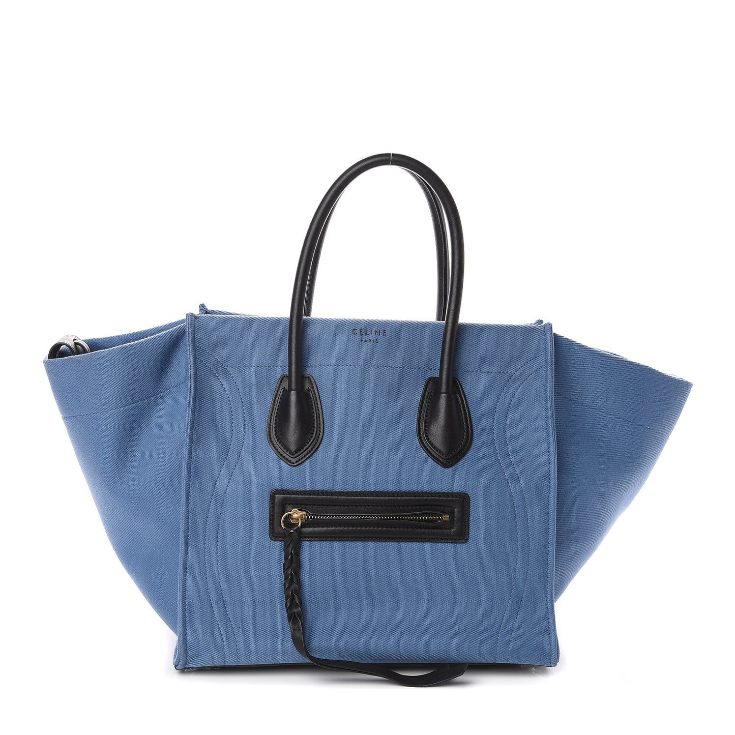 Cotton Canvas Medium Phantom Luggage Blue