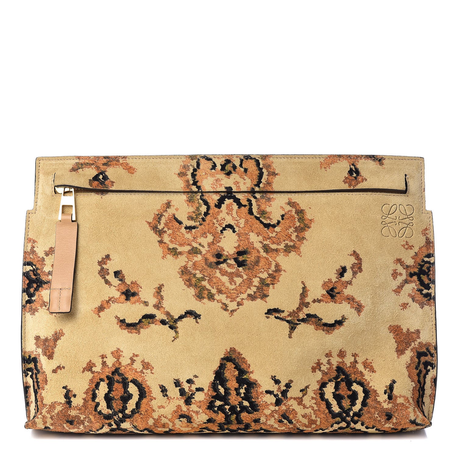 Loewe Suede Tapestry Large T Pouch Multi 1 of 10